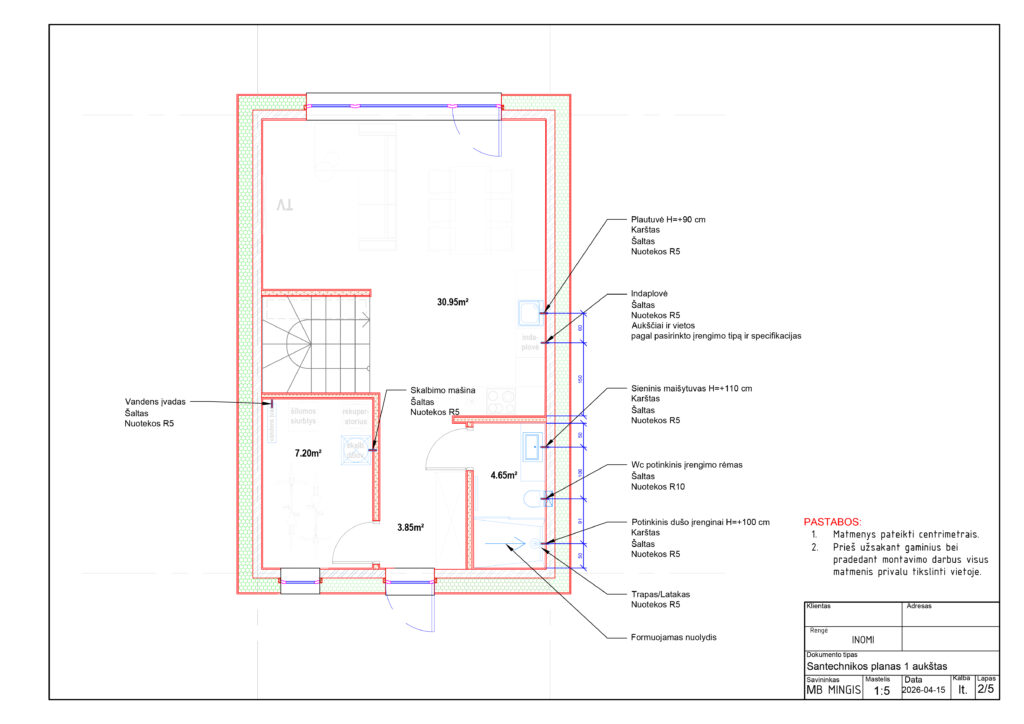 Kotedžas – 92m²